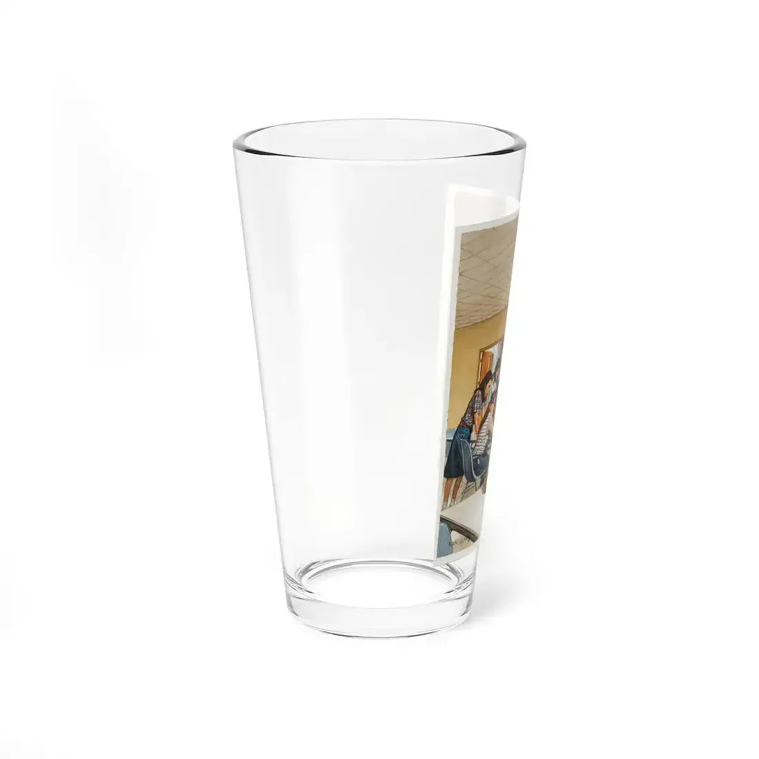 Taffy Sinclair Strikes Again, Paperback Novel Cover (Bantam Books, 1984) - Pint Glass 16oz - Go Mug Yourself