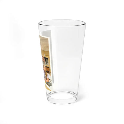 Taffy Sinclair Strikes Again, Paperback Novel Cover (Bantam Books, 1984) - Pint Glass 16oz - Go Mug Yourself