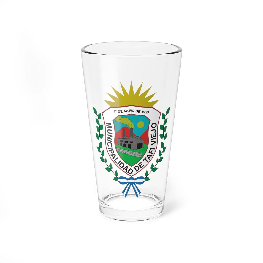 TafiViejoEscudo (Argentina) (Coat of Arms) Pint Glass 16oz 16oz - Go Mug Yourself