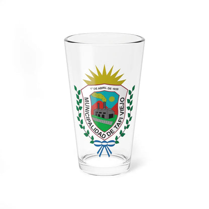 TafiViejoEscudo (Argentina) (Coat of Arms) Pint Glass 16oz 16oz - Go Mug Yourself