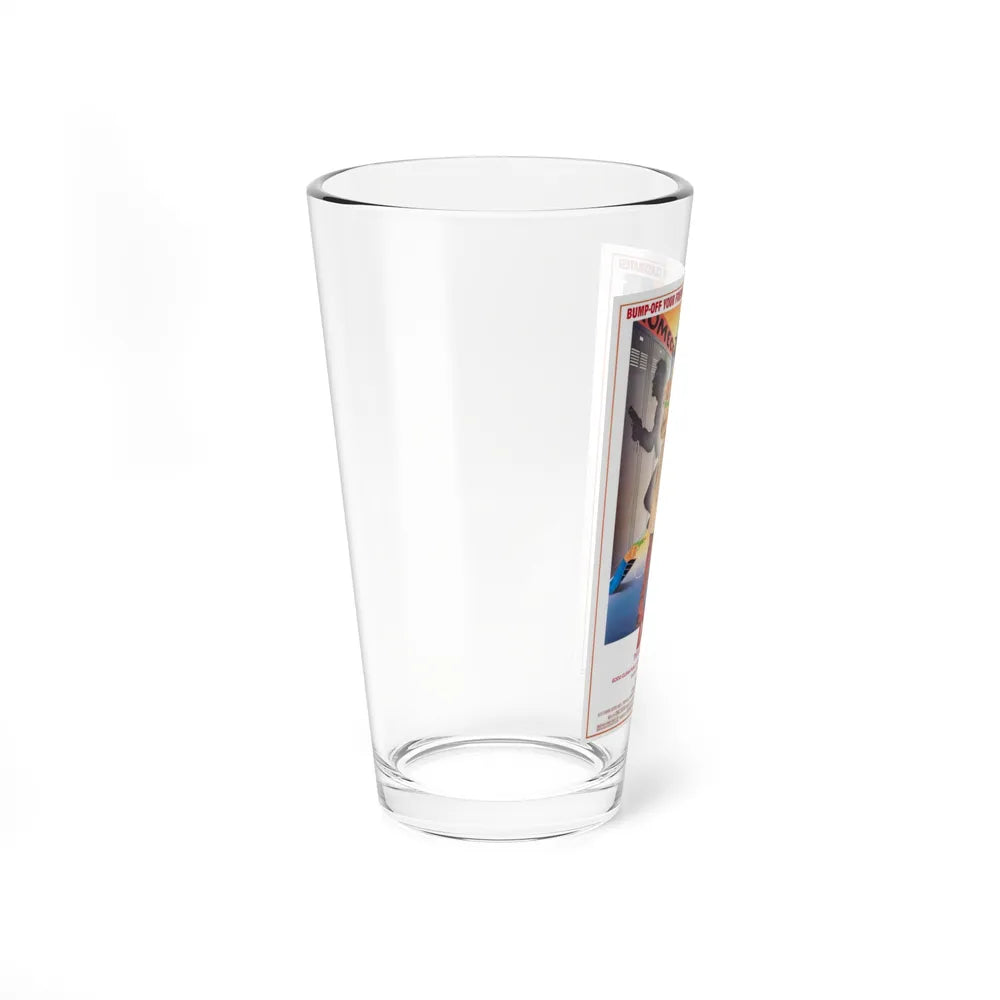 TAG THE ASSASSINATION GAME (EVERYBODY GETS IT IN THE END) 1982 Movie Poster - Pint Glass 16oz-Go Mug Yourself