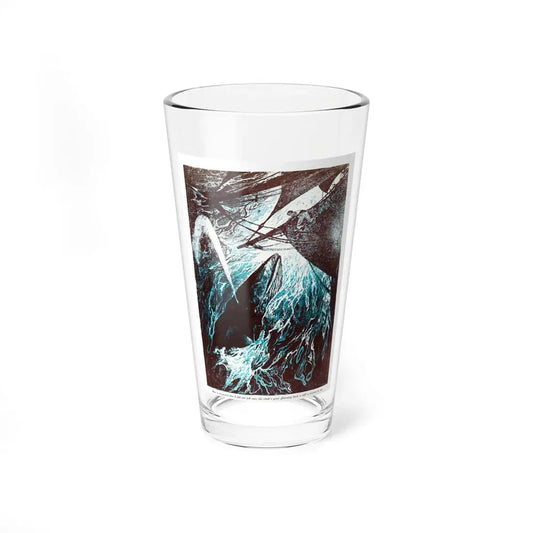 Tails Up, Blue Book Magazine, April 1948 (Magazine Illustration) Pint Glass 16oz 16oz - Go Mug Yourself