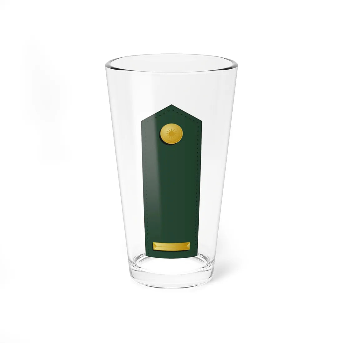 Taiwan army OF 1a (China) (Military Rank) Pint Glass 16oz 16oz - Go Mug Yourself