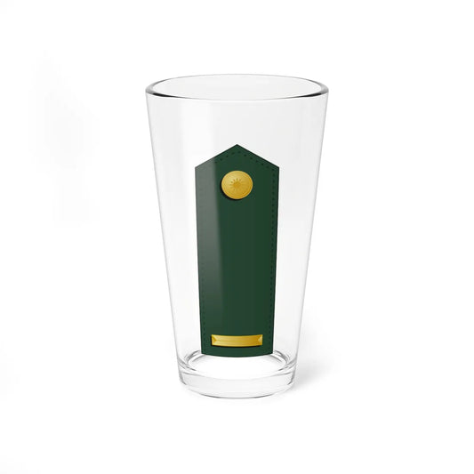Taiwan army OF 1a (China) (Military Rank) Pint Glass 16oz 16oz - Go Mug Yourself