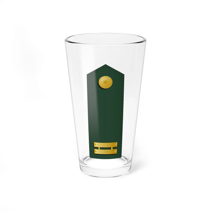 Taiwan army OF 1b (China) (Military Rank) Pint Glass 16oz 16oz - Go Mug Yourself