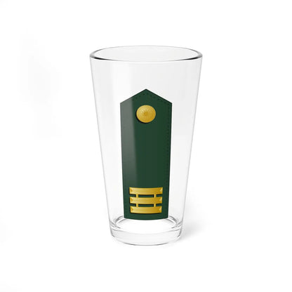 Taiwan army OF 2 (China) (Military Rank) Pint Glass 16oz 16oz - Go Mug Yourself