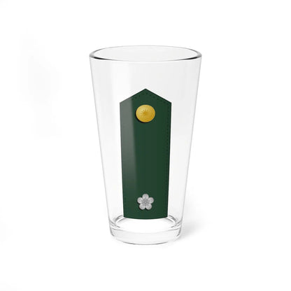 Taiwan army OF 3 1946 (China) (Military Rank) Pint Glass 16oz 16oz - Go Mug Yourself
