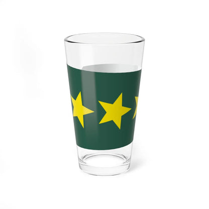 Taiwan army OF 9b H (China) (Military Rank) Pint Glass 16oz - Go Mug Yourself