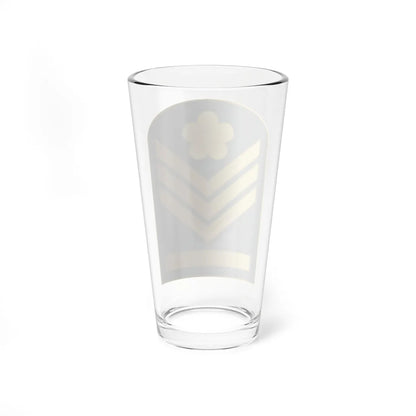 Taiwan army OR 4 1958 (China) (Military Rank) Pint Glass 16oz - Go Mug Yourself