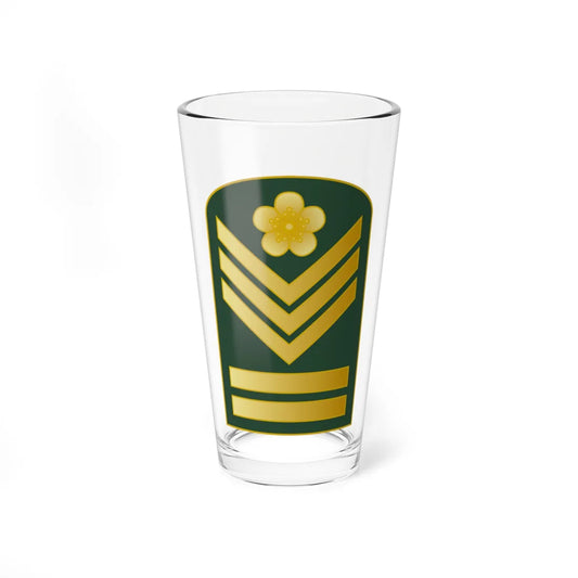 Taiwan army OR 5 1958 (China) (Military Rank) Pint Glass 16oz 16oz - Go Mug Yourself