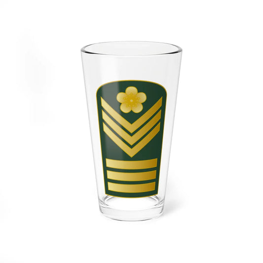 Taiwan army OR 6 1958 (China) (Military Rank) Pint Glass 16oz 16oz - Go Mug Yourself