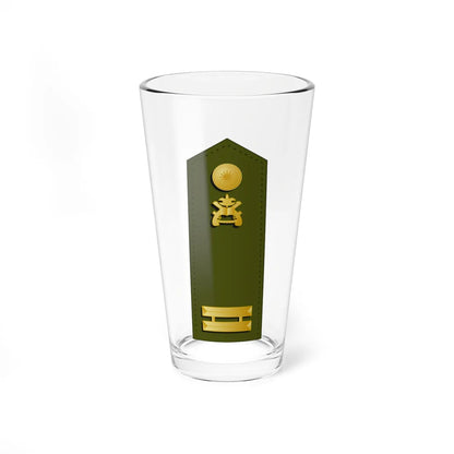 Taiwan MP OF 1c (China) (Military Rank) Pint Glass 16oz 16oz - Go Mug Yourself