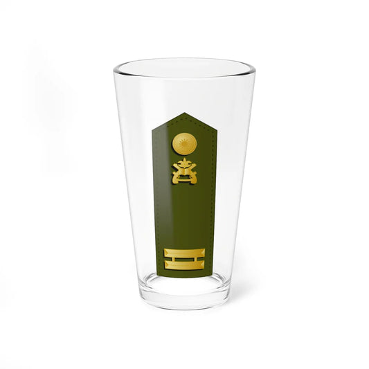 Taiwan MP OF 1c (China) (Military Rank) Pint Glass 16oz 16oz - Go Mug Yourself