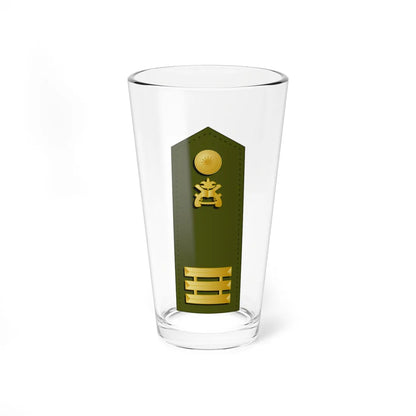 Taiwan MP OF 2 (China) (Military Rank) Pint Glass 16oz 16oz - Go Mug Yourself