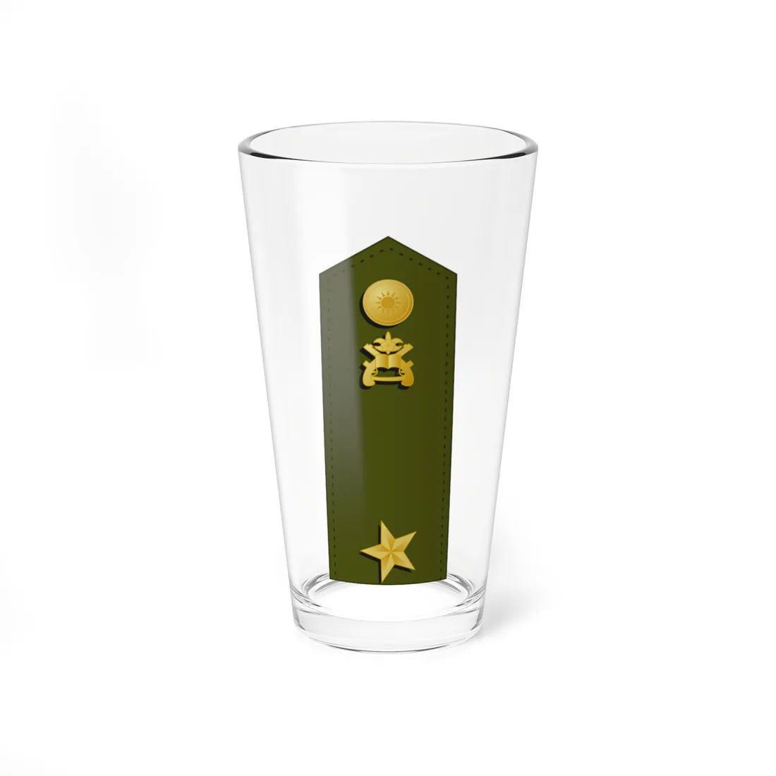 Taiwan MP OF 7 (China) (Military Rank) Pint Glass 16oz 16oz - Go Mug Yourself