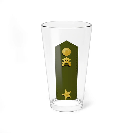 Taiwan MP OF 7 (China) (Military Rank) Pint Glass 16oz 16oz - Go Mug Yourself