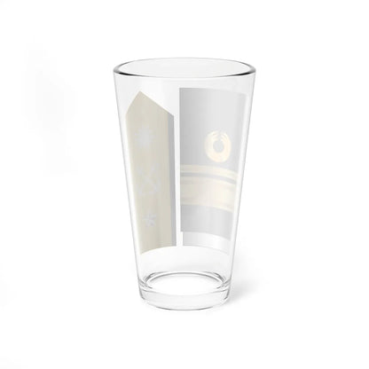 Taiwan navy OF 7 (China) (Military Rank) Pint Glass 16oz - Go Mug Yourself