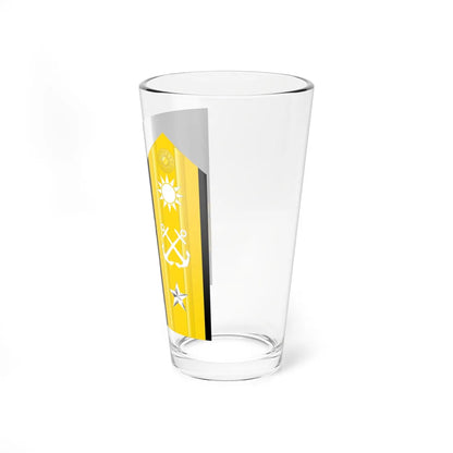 Taiwan navy OF 7 (China) (Military Rank) Pint Glass 16oz - Go Mug Yourself