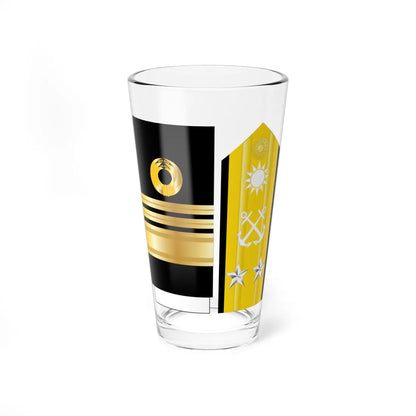 Taiwan navy OF 8 (China) (Military Rank) Pint Glass 16oz 16oz - Go Mug Yourself
