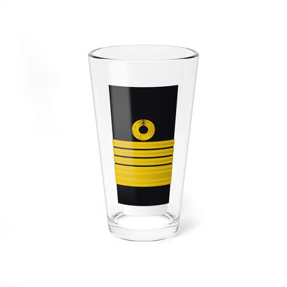 Taiwan Navy OF 9 Sleeve (China) (Military Rank) Pint Glass 16oz 16oz - Go Mug Yourself