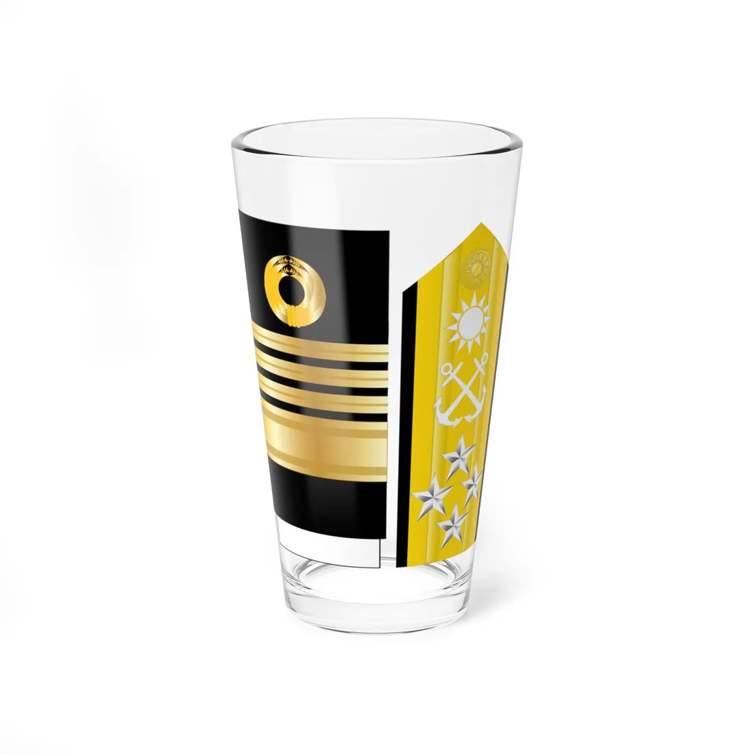 Taiwan navy OF 9b (China) (Military Rank) Pint Glass 16oz 16oz - Go Mug Yourself