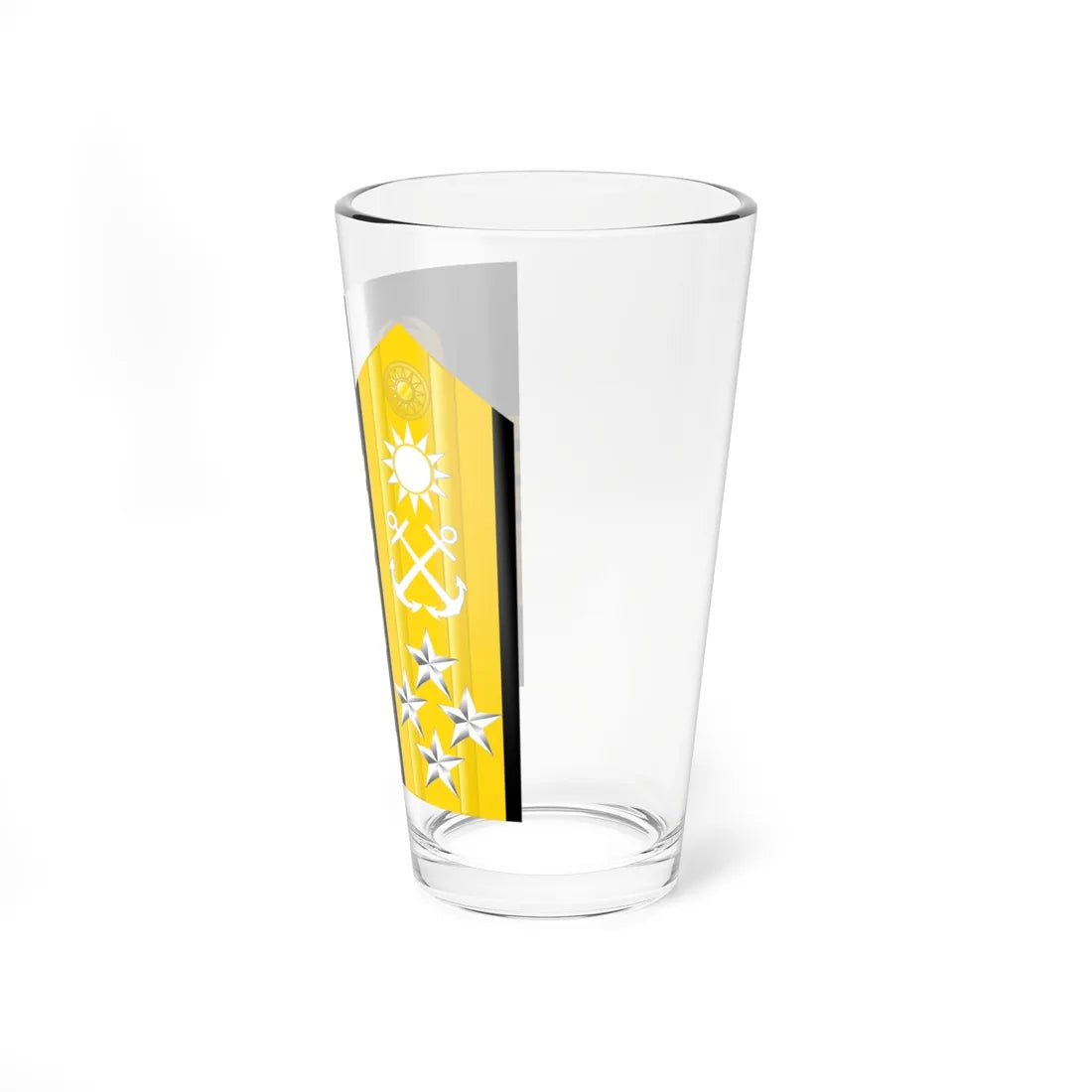 Taiwan navy OF 9b (China) (Military Rank) Pint Glass 16oz - Go Mug Yourself