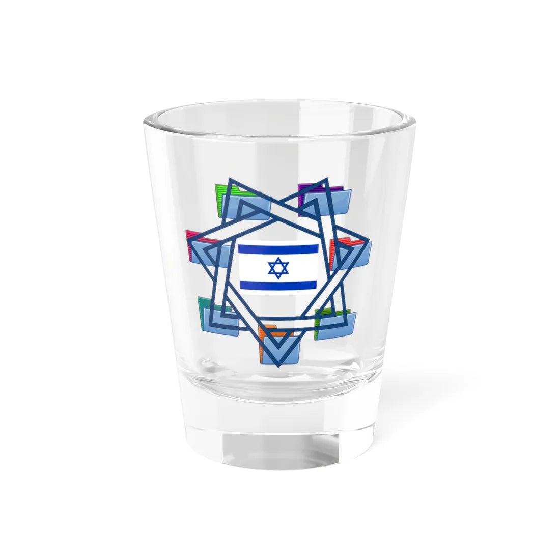 TAIzrael (Israel) Shot Glass 1.5oz 1.5oz - Go Mug Yourself
