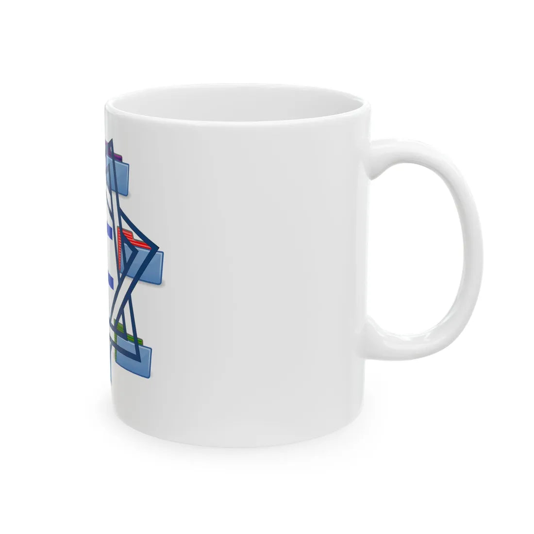 TAIzrael (Israel) White Coffee Mug - Go Mug Yourself