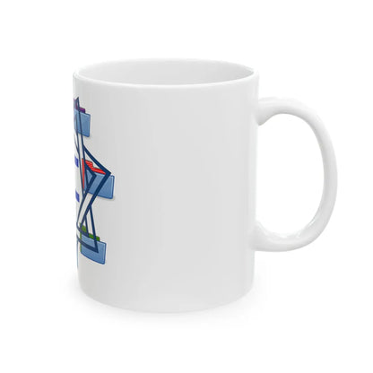 TAIzrael (Israel) White Coffee Mug - Go Mug Yourself