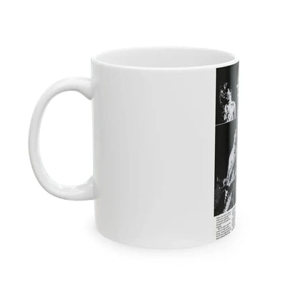 Taj Mahal 1971 (Music Poster) White Coffee Mug - Go Mug Yourself