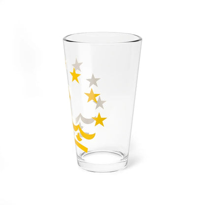 Tajikistan crown and stars (Tajikistan) (Coat of Arms) Pint Glass 16oz - Go Mug Yourself
