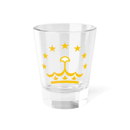 Tajikistan crown and stars (Tajikistan) (Coat of Arms) Shot Glass 1.5oz 1.5oz - Go Mug Yourself