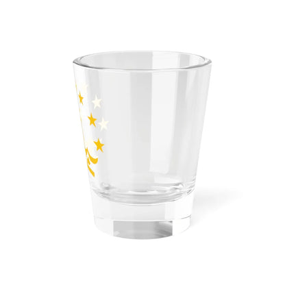 Tajikistan crown and stars (Tajikistan) (Coat of Arms) Shot Glass 1.5oz - Go Mug Yourself
