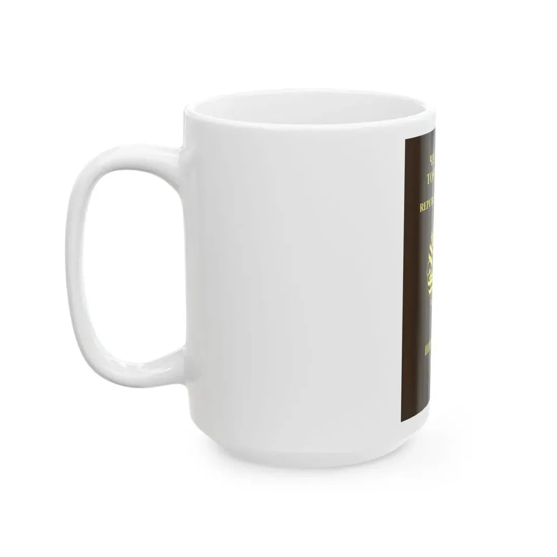 Tajikistan Passport - White Coffee Mug - Go Mug Yourself
