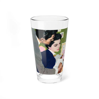 Take All My Love by Eleanor Farnes, Woman magazine, 1956 (Magazine Illustration) Pint Glass 16oz-16oz-Go Mug Yourself