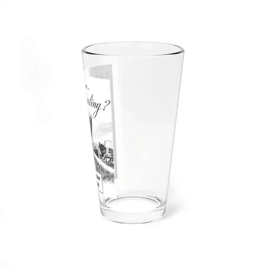 Take this 10 Minute Quiz, 1944 (Magazine Illustration) Pint Glass 16oz - Go Mug Yourself