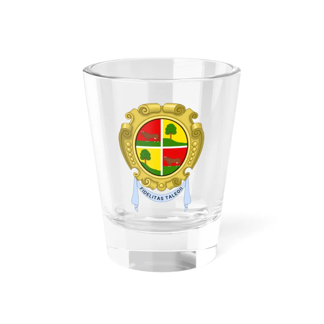 Taleggio Italia-Stemma (Italy) (Coat of Arms) Shot Glass 1.5oz 1.5oz - Go Mug Yourself