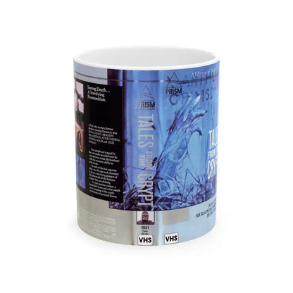 TALES FROM THE CRYPT 1972 (VHS COVER) - White Coffee Mug 11oz - Go Mug Yourself