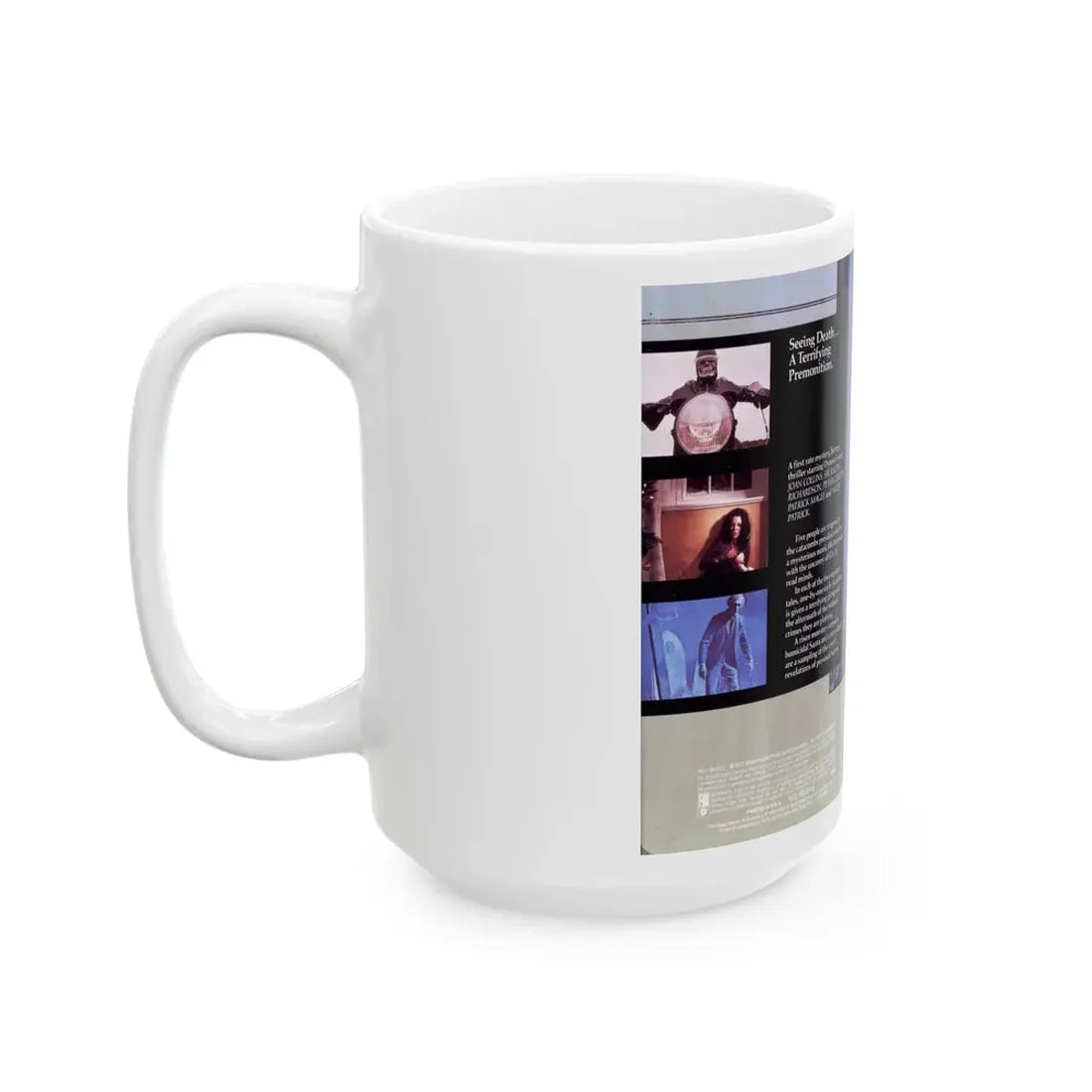 TALES FROM THE CRYPT 1972 (VHS COVER) - White Coffee Mug - Go Mug Yourself