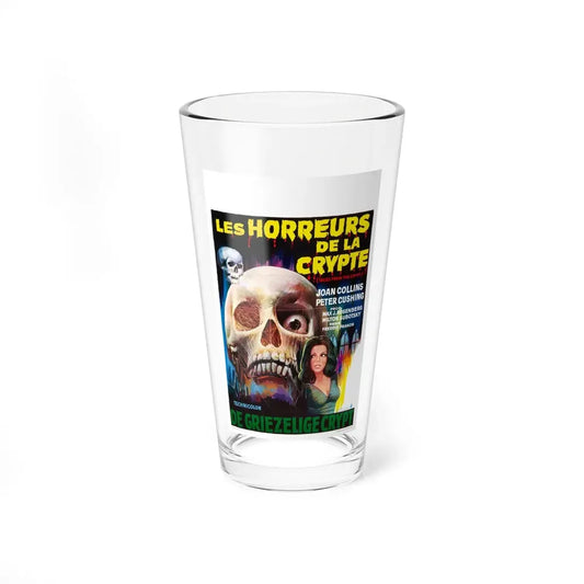 TALES FROM THE CRYPT (BELGIAN) 1972 Movie Poster - Pint Glass 16oz 16oz - Go Mug Yourself