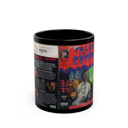 TALES FROM THE CRYPT THE ROBERT ZEMECKIS COLLECTION (VHS COVER) - Black Coffee Mug-11oz-Go Mug Yourself