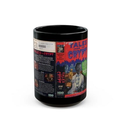 TALES FROM THE CRYPT THE ROBERT ZEMECKIS COLLECTION (VHS COVER) - Black Coffee Mug-15oz-Go Mug Yourself