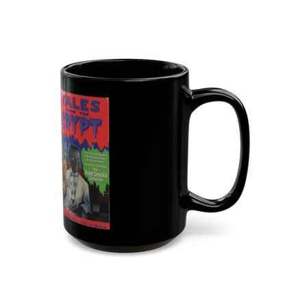 TALES FROM THE CRYPT THE ROBERT ZEMECKIS COLLECTION (VHS COVER) - Black Coffee Mug-Go Mug Yourself