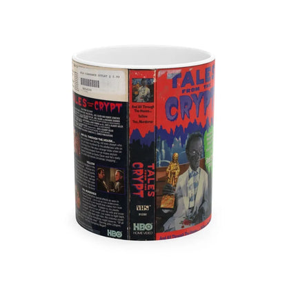 TALES FROM THE CRYPT THE ROBERT ZEMECKIS COLLECTION (VHS COVER) - White Coffee Mug 11oz - Go Mug Yourself