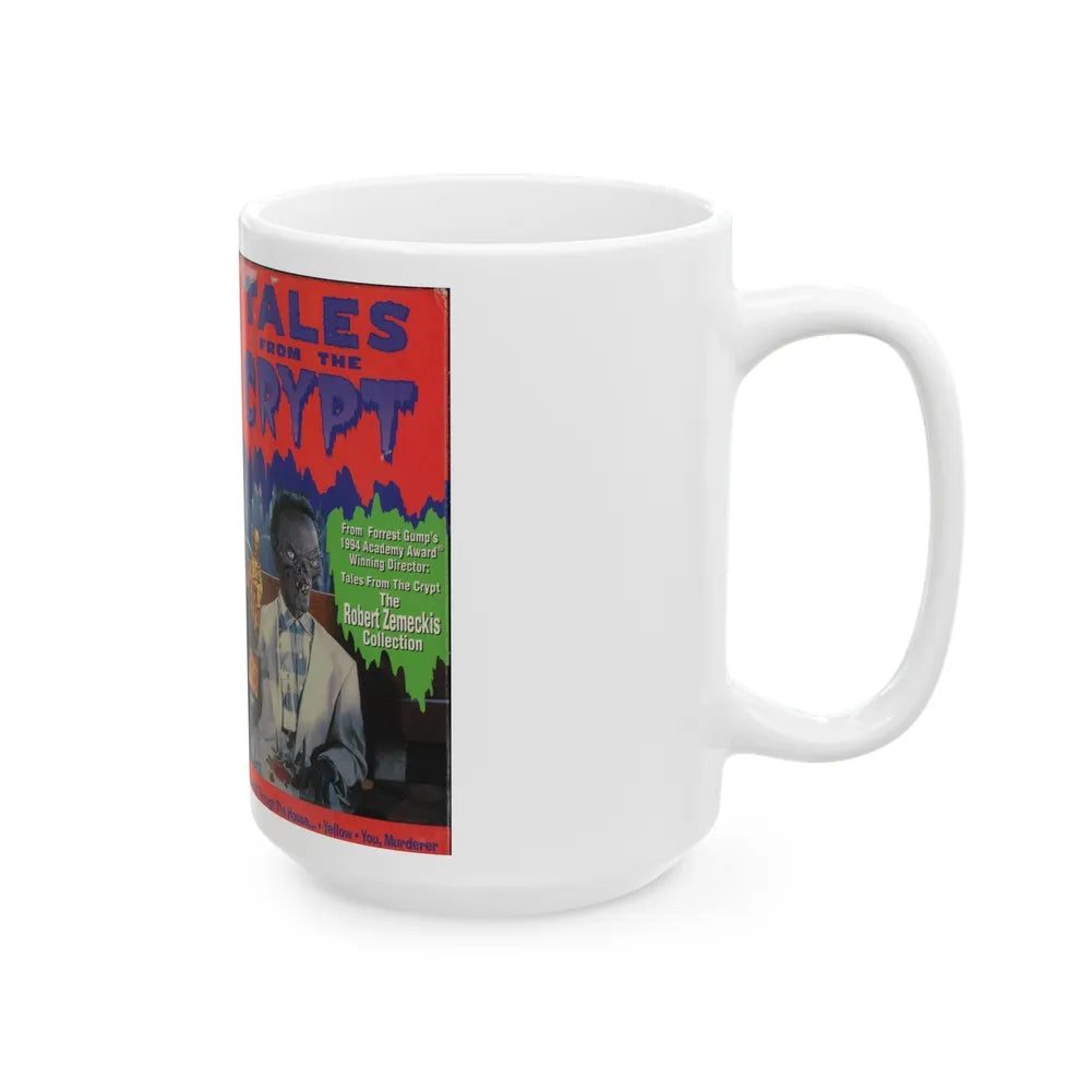 TALES FROM THE CRYPT THE ROBERT ZEMECKIS COLLECTION (VHS COVER) - White Coffee Mug-Go Mug Yourself