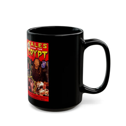 TALES FROM THE CRYPT TV SHOW HBO VIDEO (VHS COVER) - Black Coffee Mug-Go Mug Yourself