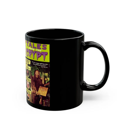 TALES FROM THE CRYPT TV SHOW (VHS COVER) - Black Coffee Mug-Go Mug Yourself