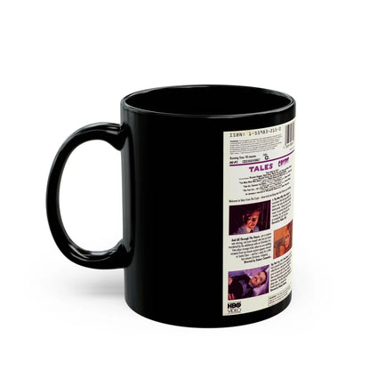 TALES FROM THE CRYPT TV SHOW (VHS COVER) - Black Coffee Mug-Go Mug Yourself