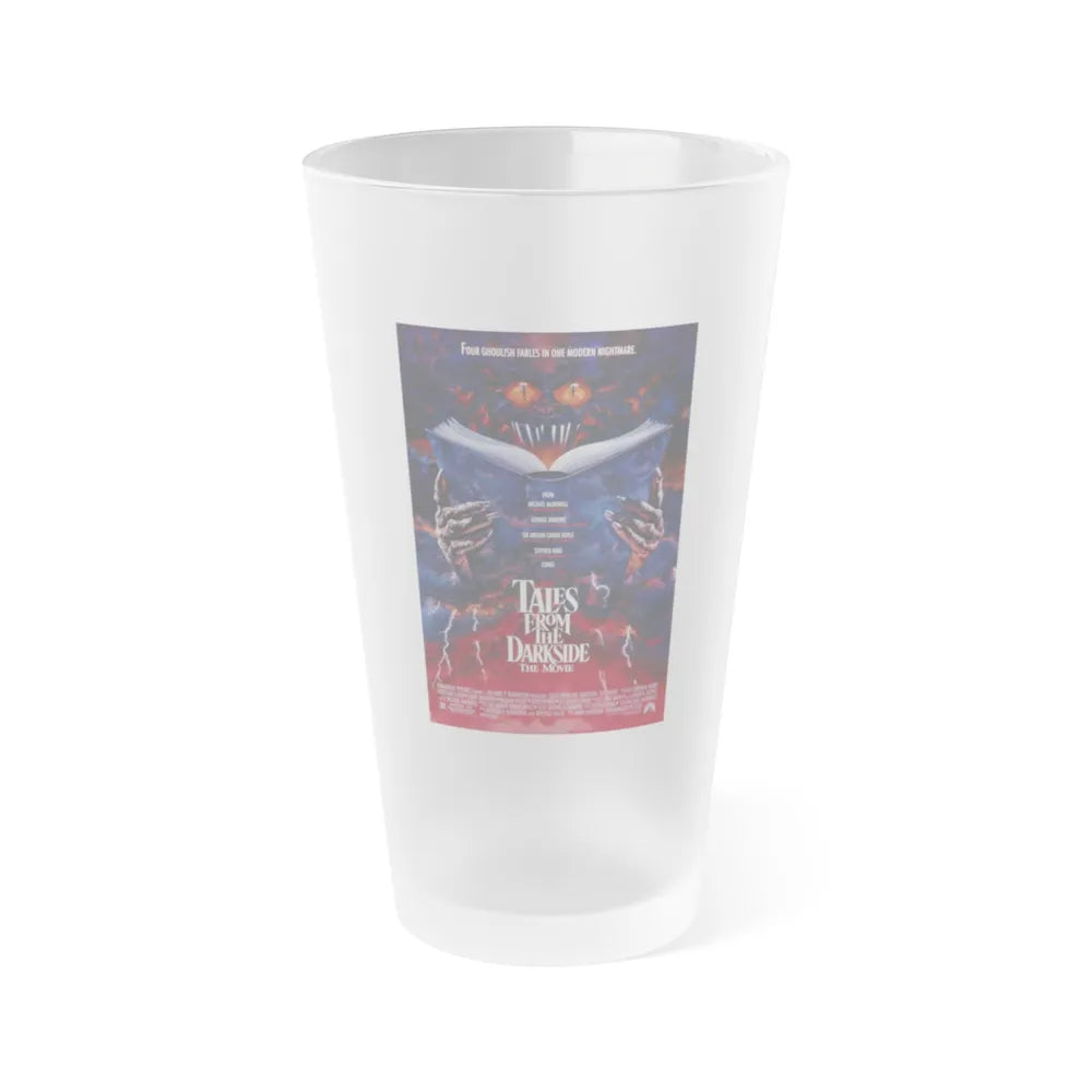 TALES FROM THE DARKSIDE THE MOVIE 1990 Movie Poster - Frosted Pint Glass 16oz-Go Mug Yourself