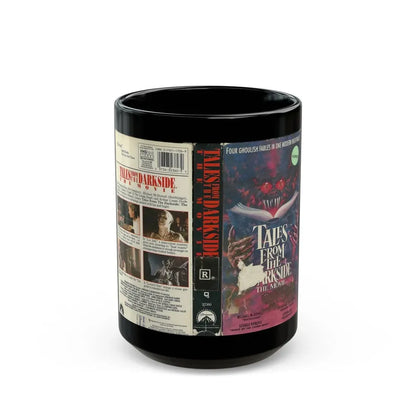 TALES FROM THE DARKSIDE THE MOVIE ANTHOLOGY (VHS COVER) - Black Coffee Mug 15oz - Go Mug Yourself